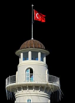 Sea view from balcony